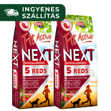 FitActive NEXT Hypoallergenic Five Reds Adult (2 x 15 kg)