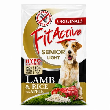 FitActive Wheatfree 4kg Senior Hypoallergenic LAMB