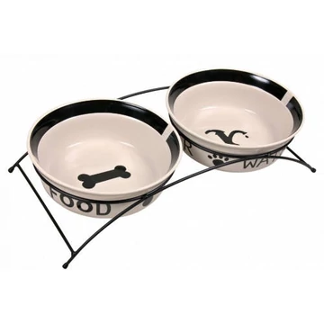 trixie 24643 Eat on Feet tálkészlet 2,6l, 25cm, f-f
