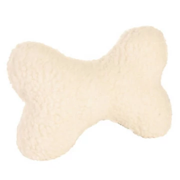 KT26.Trixie Fur Bone Toy - bárányszőr jellegű játék (csont) kutyák részére (20cm)
