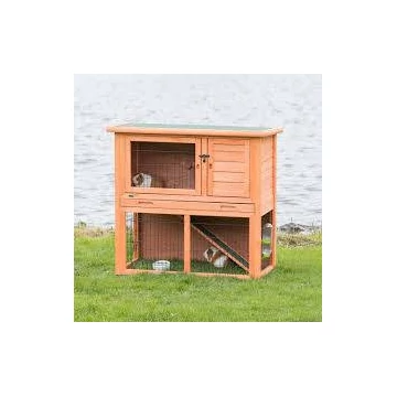 Kt25. Trixie Hutch for Guinea Pigs - kültéri ház (barna) tengerimalacok részére  (104x97x52cm)