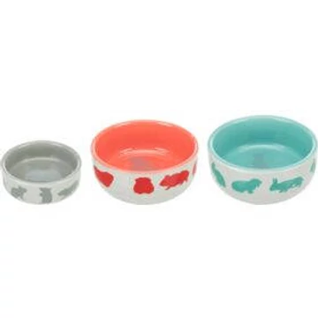 Trixie Ceramic Bowl - kerámia tál (színes) rágcsálók részére (250mll /Ø11cm)