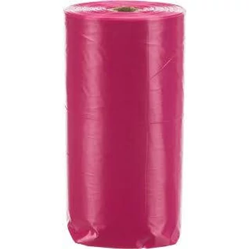 Trixie Poop Bags with Scent - kutyapiszokzacskó (illatosított, műanyag, pink színben) 20db/rolni/4db/csomag