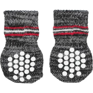 Trixie Dog Socks - kutyazokni (szürke) M-L (2cs)