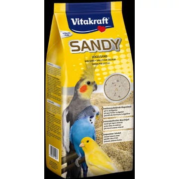 Vitakraft Sandy Vitality Plus - madárhomok kitestű díszmadaraknak (2,5kg)