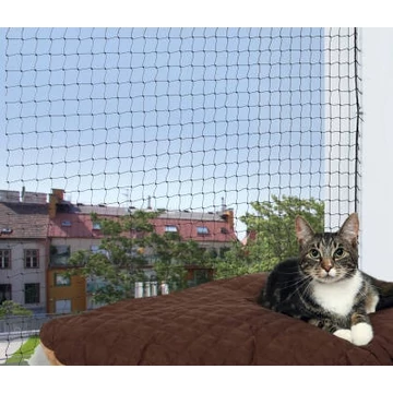 Trixie védőháló ablakra, fekete, 2x1,5m