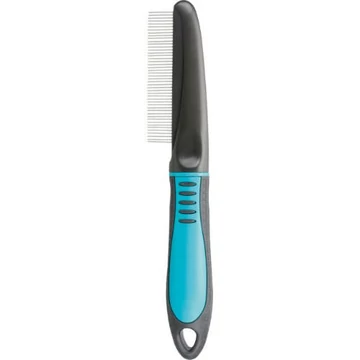Trixie Coat Untangler, fine teeth - fésű (sűrű fogazat,kék) kutyák és macskák részére (22cm)