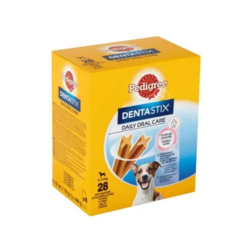 Pedigree DentaStix 5-10kg - jutalomfalat (fogtisztító) Kistestű kutyák részére 4x (7db/110g)28db mini