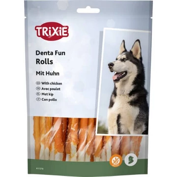 Trixie Denta Fun Chicken Chewing Roll - jutalomfalat (csirke) kutyák részére  (12db/6db)