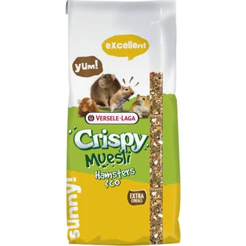 Versele-Laga Crispy Muesli Hamster  Co - Müzli eleség hörcsögök,egerek,patkányok és futóegerek részére (20kg)