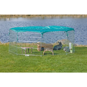 Trixie Outdoor Run with Protective Net - Kültéri kifutó kisállatok részére (Ø210x75cm)