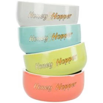 Trixie Ceramic Bowl - kerámia tál (vegyes színekben) rágcsálók részére (0,25l /Ø11cm)