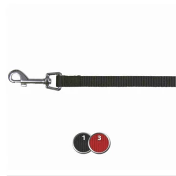 KT24: Trixie Classic Leash - póráz (piros) kutyák részére (XS-S) 1.2m/15mm