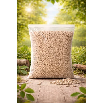 Panzi pellet (natúr) - kisállat alom (3,5kg)
