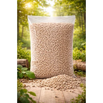 Panzi pellet (natúr) - kisállat alom (10kg)