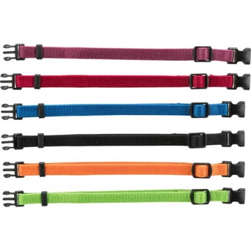 Trixie Puppy Collars Set - jelölő nyakörv (M-L) kölyökkutyák részére (6db) 22-35cm/10mm