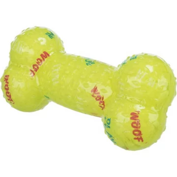 KT26.Trixie Thermolastic Bone - játék csont (vegyes színekben) kutyák részére  (17cm)