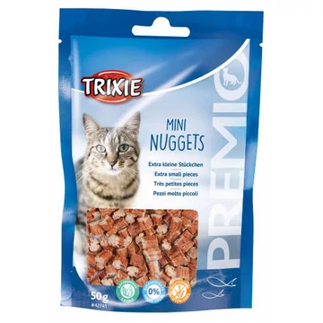 Trixie Mini Fish Nuggets - jutalomfalat (hal) macskák részére (50g)