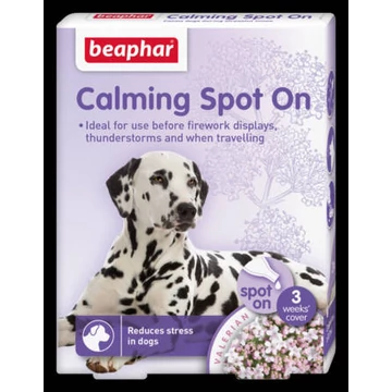 Beaphar Calming Spot On - nyugtató hatású spot on kutyák részére (3x0,7ml)