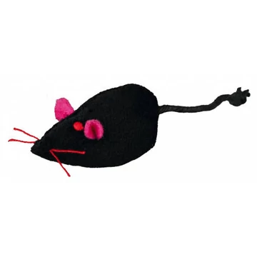 Trixie Mouse with bell, plush, catnip, 5 cm, various- cica játék 5cm egérke macskamentával, csengővel