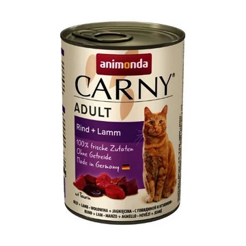 Animonda Carny Adult (marha,bárány) konzerv - Felnőtt macskák részére (400g)