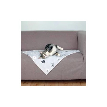 Trixie Mimi Blanket - takaró (világosszürke,mintás) macskák részére (70x50cm)