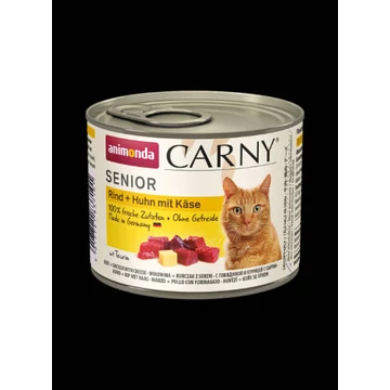 Animonda Carny Senior (csirke,marha,sajt) konzerv - Idős macskák részére (200g)