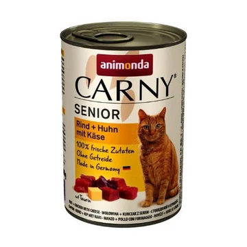Animonda Carny Senior (csirke,marha,sajt) konzerv - Idős macskák részére (400g)