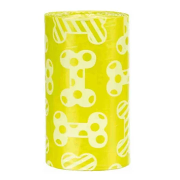 Trixie Poop Bags with Scent - ürülékes zacskó (citrom) illattal (20db/rolni/4db/csomag)