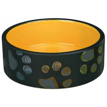 Trixie Jimmy Ceramic Bowl - kerámia tál (mintás, többféle színben) kutyák részére (1,5l/Ø20cm)