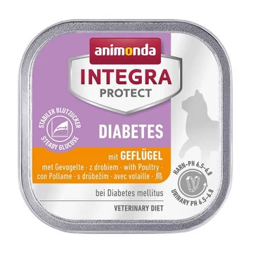 Animonda Integra Diabetes (baromfi) alutálkás - Cukorbeteg macskák részére (100g)