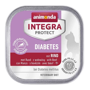 Animonda Integra Diabetes (marha) alutálkás - Cukorbeteg macskák részére (100g)