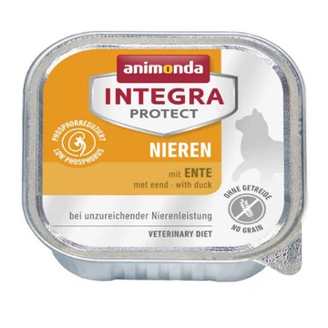 Animonda Integra Nieren (kacsa) alutálkás - Vesebeteg macskák részére (100g)