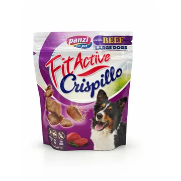 FitActive Crispillo Snack LARGE - Jutalomfalat (marhás) kutyák részére (180g)