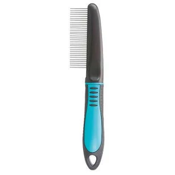 Trixie Coat Untangler - bontófésű (türkizkék,fekete) kutyák részére (22cm)