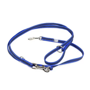 Julius K-9 ColorGray - állítható póráz (kék-szürke) kutyák részére (14mm/2,2m)