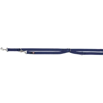 KT24: Trixie prémium állítható póráz - indigókék - (XS-S) 2m/15mm