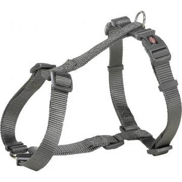 Trixie Premium - H-hám - grafitszürke (S-M) kutyák részére 42-60cm/15mm