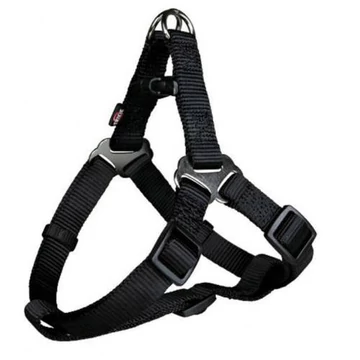 Trixie Premium One Touch hám - fekete (XS-S) 30-40cm/10mm