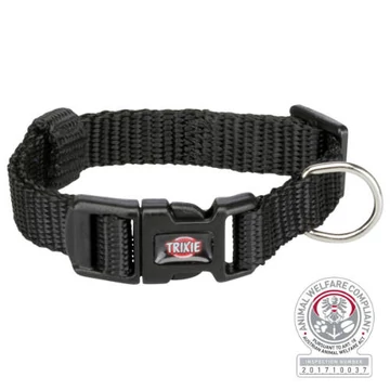 Trixie prémium - nyakörv - (fekete) kutyák részére (XXS-XS) 15-25cm/10mm