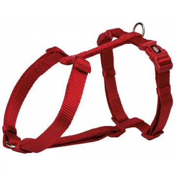 Trixie Premium H-harness - hám (piros) kutyák részére (M-L) 52-75cm/20mm
