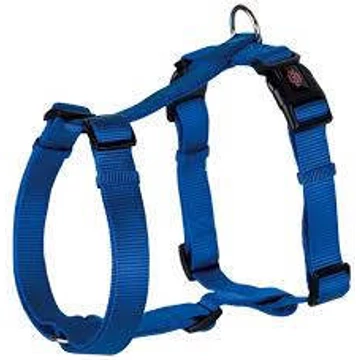 Trixie Premium H- hám - királykék (L-XL) 60-87cm/25mm