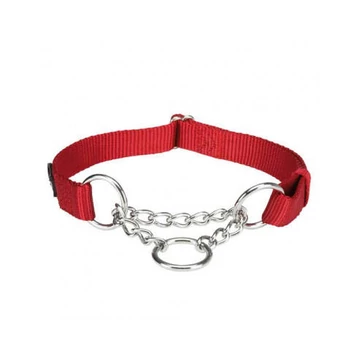 Trixie Premium Stop the Pull - félfojtó nyakörv - piros - (S-M) 30-40cm/15mm