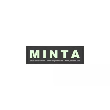 JK9 Kívánságlogó Baby2, Mini, Mini-Mini és 0-ás hámhoz, sötétben világító