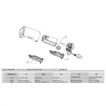 AquaEl Oxypro 150 Repair Kit - alkatrész