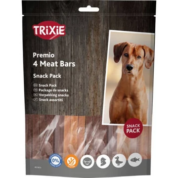 Trixie PREMIO 4 Meat Bars - jutalomfalat (csirke,kacsa,lazac,bárány) 4x100g