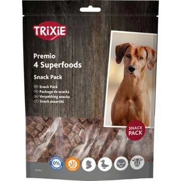 Trixie PREMIO 4 Superfoods - jutalomfalat (csirke,kacsa,marha,bárány) 4x100g