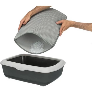 Trixie Litter Tray Sieve-Mat - kilépő szőnyeg (szita,szürke) 40x55cm