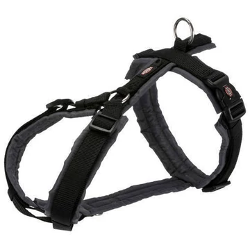 Trixie Trekking - túrahám - fekete/szürke (S-M) 44-53cm/20mm
