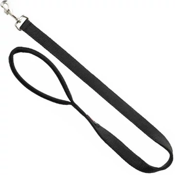 Trixie Premium póráz - fekete (M-L) 1,8m/20mm